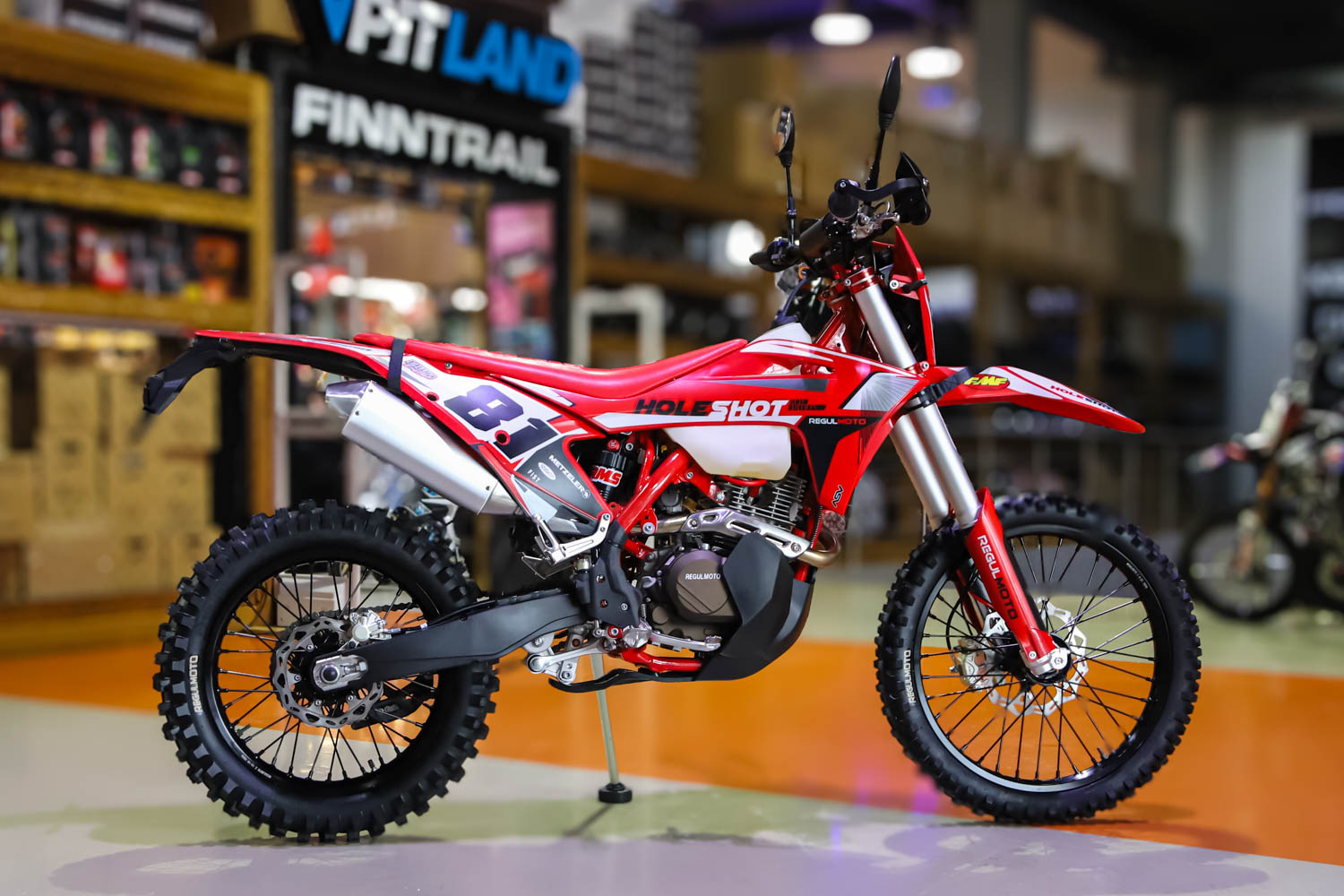 Мотоцикл Regulmoto Holeshot (Регулмото Холшот) Red Edition (4 valves) купить в Нижнем Новгороде ✅ цены и характеристики на PitLand